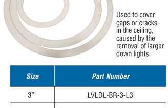 Accessory - Beauty Rings For LED Thin Line Down Light Gen III