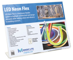 Cliquez pour plus d'informations sur le présentoir de merchandising - LED NEON FLEX