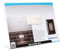 Click for more information on Merchandising Display - LED SWITCH STAR