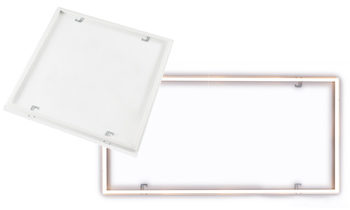 Close up product image of the T-LED Edge light in 2 sizes