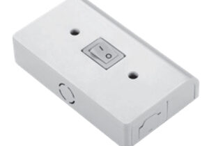Accessory - Hardwire junction box With ON/OFF switch