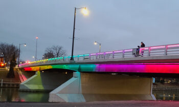 Le pont de Chatham avec les lumières Magic Lite