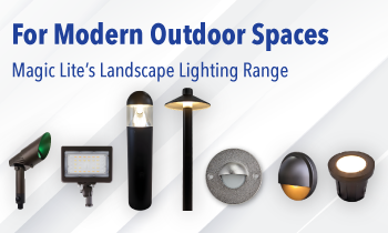 Enhance architectural projects with Magic Lite’s professional landscape lighting range. Discover lights that combine functionality with sophisticated design