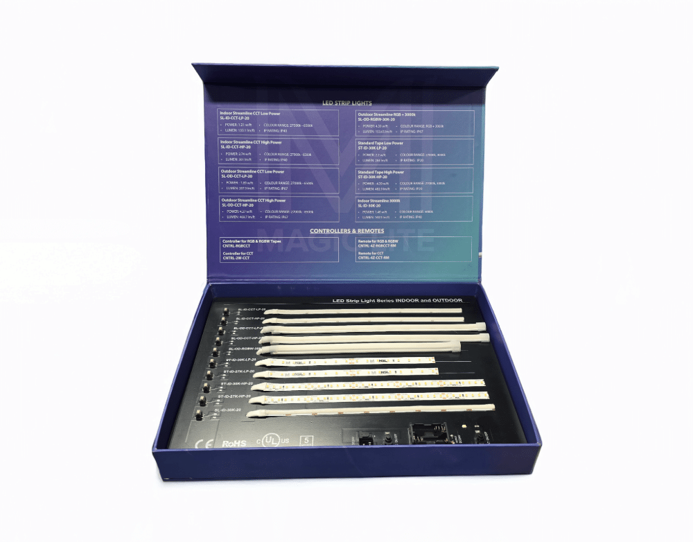 Merchandising Display - STREAMLINE AND STANDARD TAPE LIGHT DEMO KIT