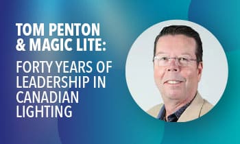 Forty years of leadership in Canadian lighting